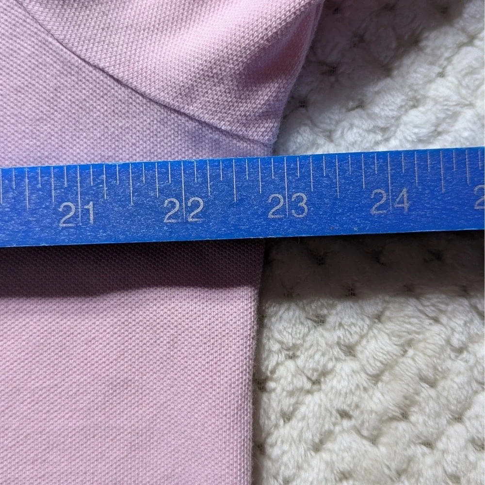 Polo Ralph Lauren Classic Fit Polo Shirt Mens Large Pink 100% Cotton